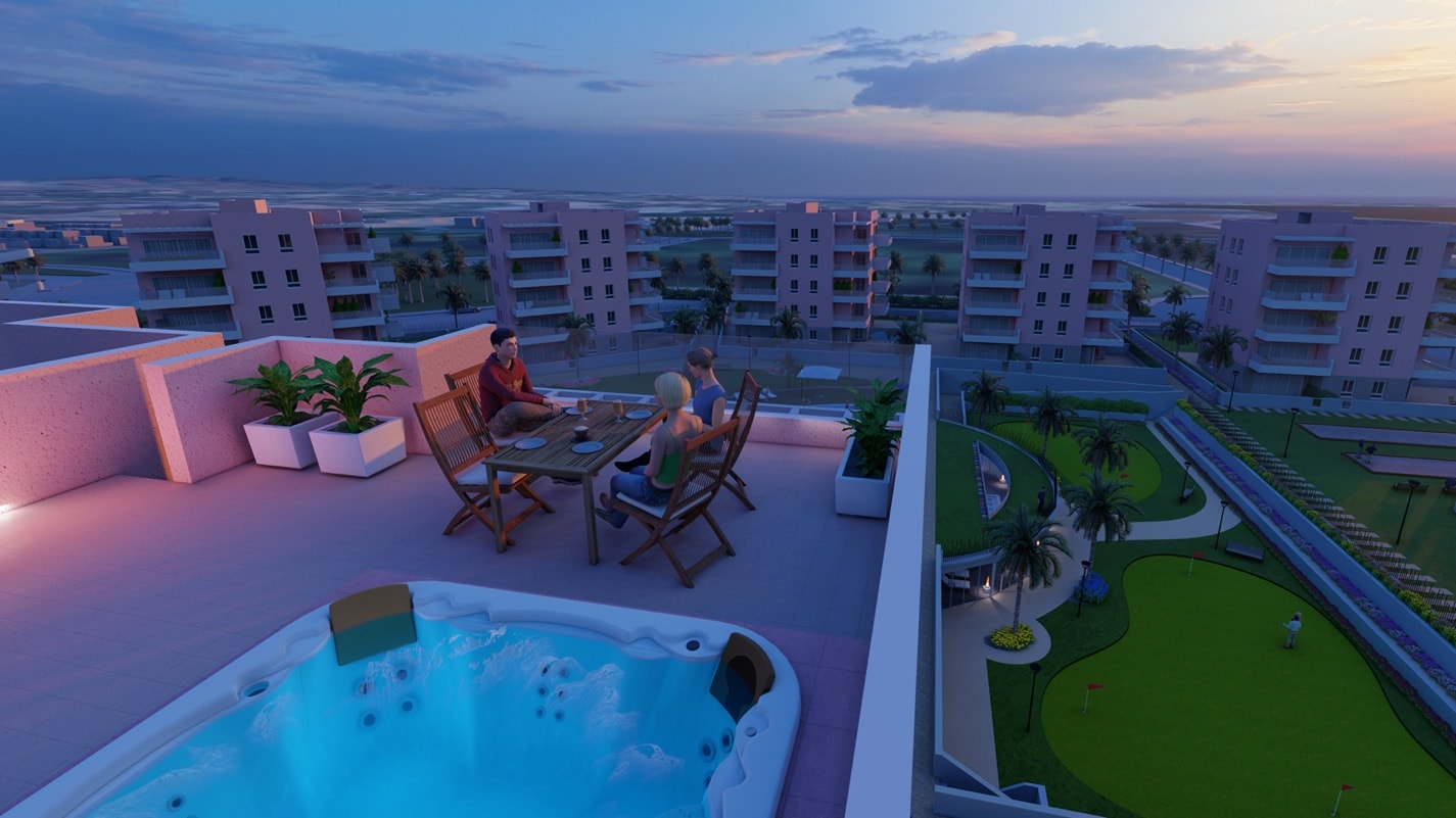 New Build 3-Bedroom Apartments in Vista Azul XXXVII Spa & Nature, Guardamar del Segura image 109